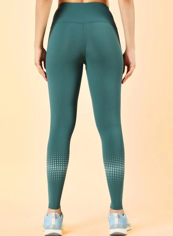 Cult  Women Teal Energy Map Printed Leggings for Women | Best Price UAE